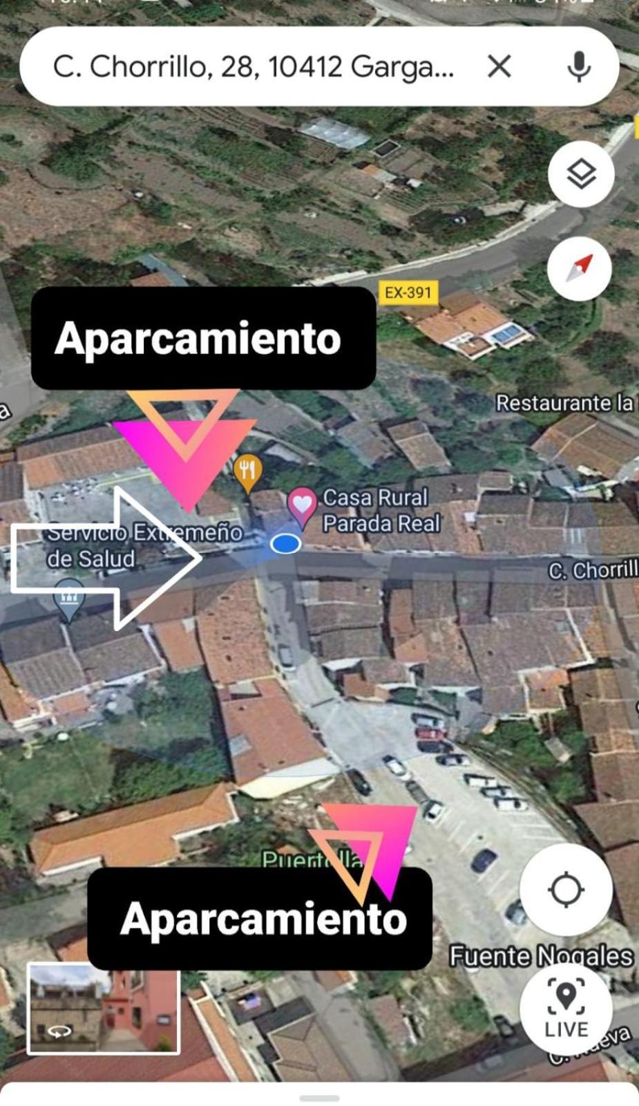 Casa Rural Parada Real Ґарґанта-ла-Олья Екстер'єр фото